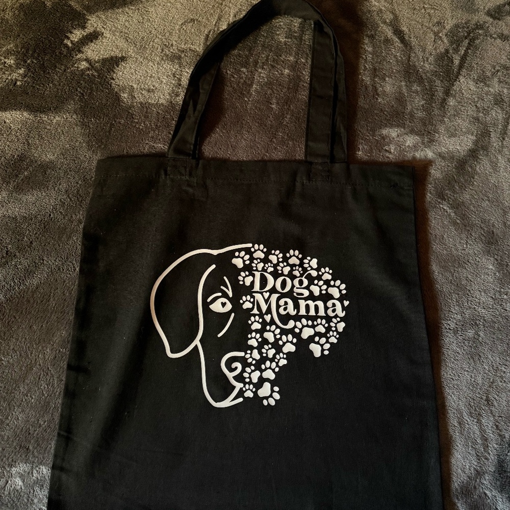 Custom Tote Bag with Dog - Reusable